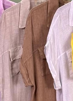 Linen maxi dress